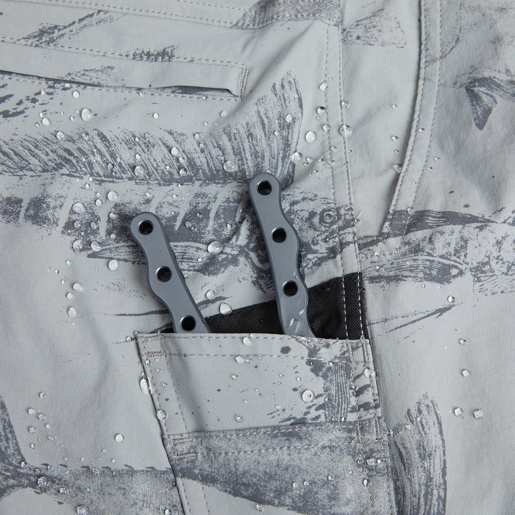 Pelagic Customer Favorite | Youth Hybrid Shorts - Youth Traverse Gyotaku