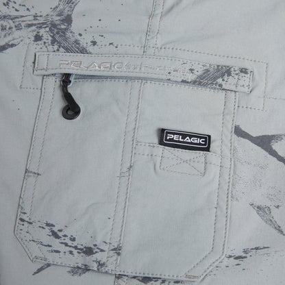 Pelagic Customer Favorite | Youth Hybrid Shorts - Youth Traverse Gyotaku