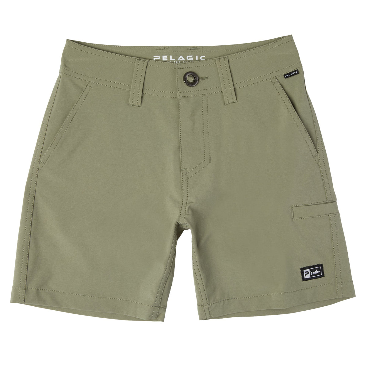 Pelagic Latest | Youth Hybrid Shorts - Youth Mako Deep Sea