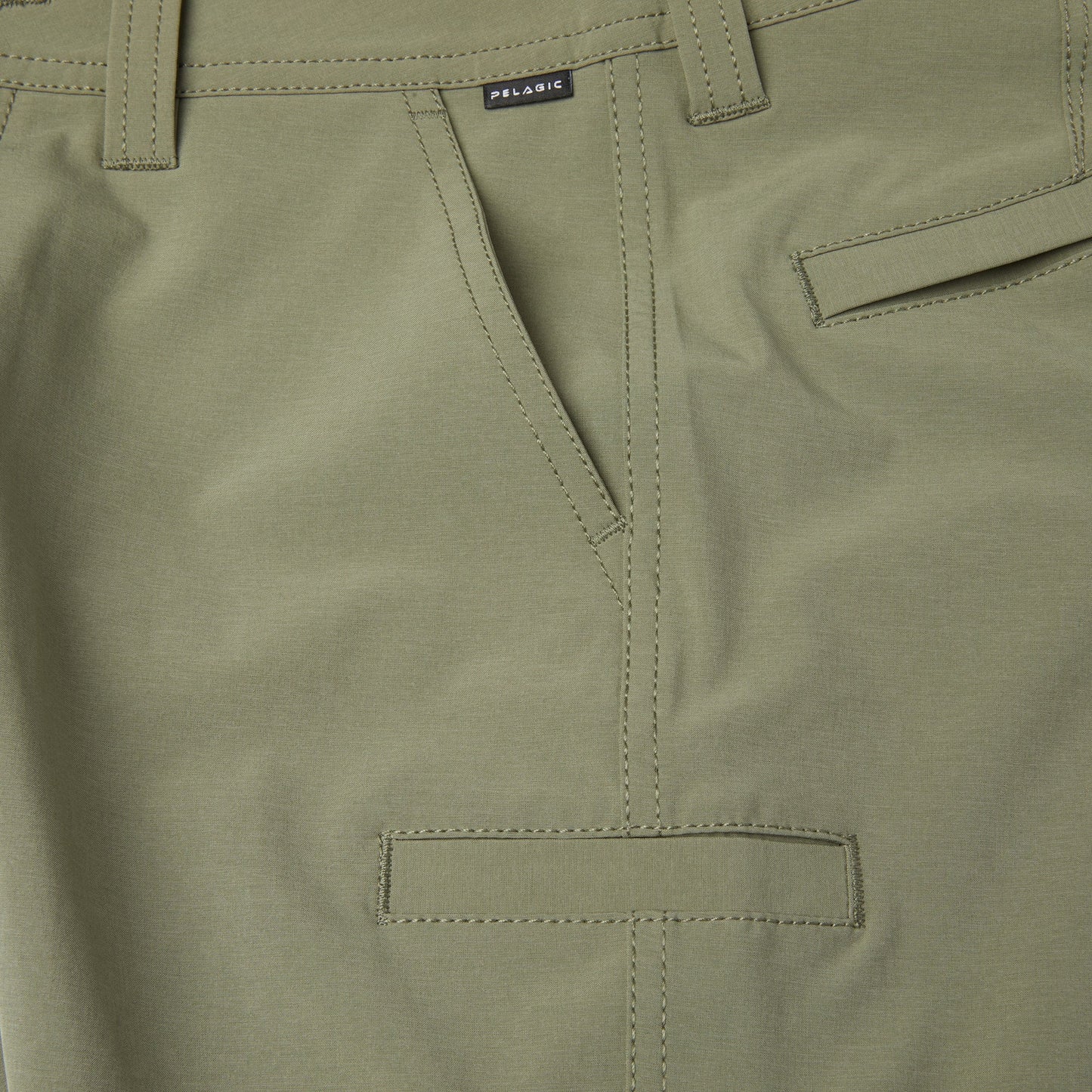 Pelagic Latest | Youth Hybrid Shorts - Youth Mako Deep Sea