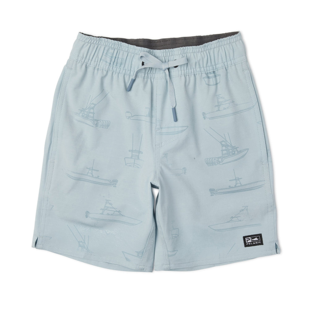 Pelagic Top Pick | Youth Elastic Waist Shorts - Youth Dockside Deep Sea Center Con