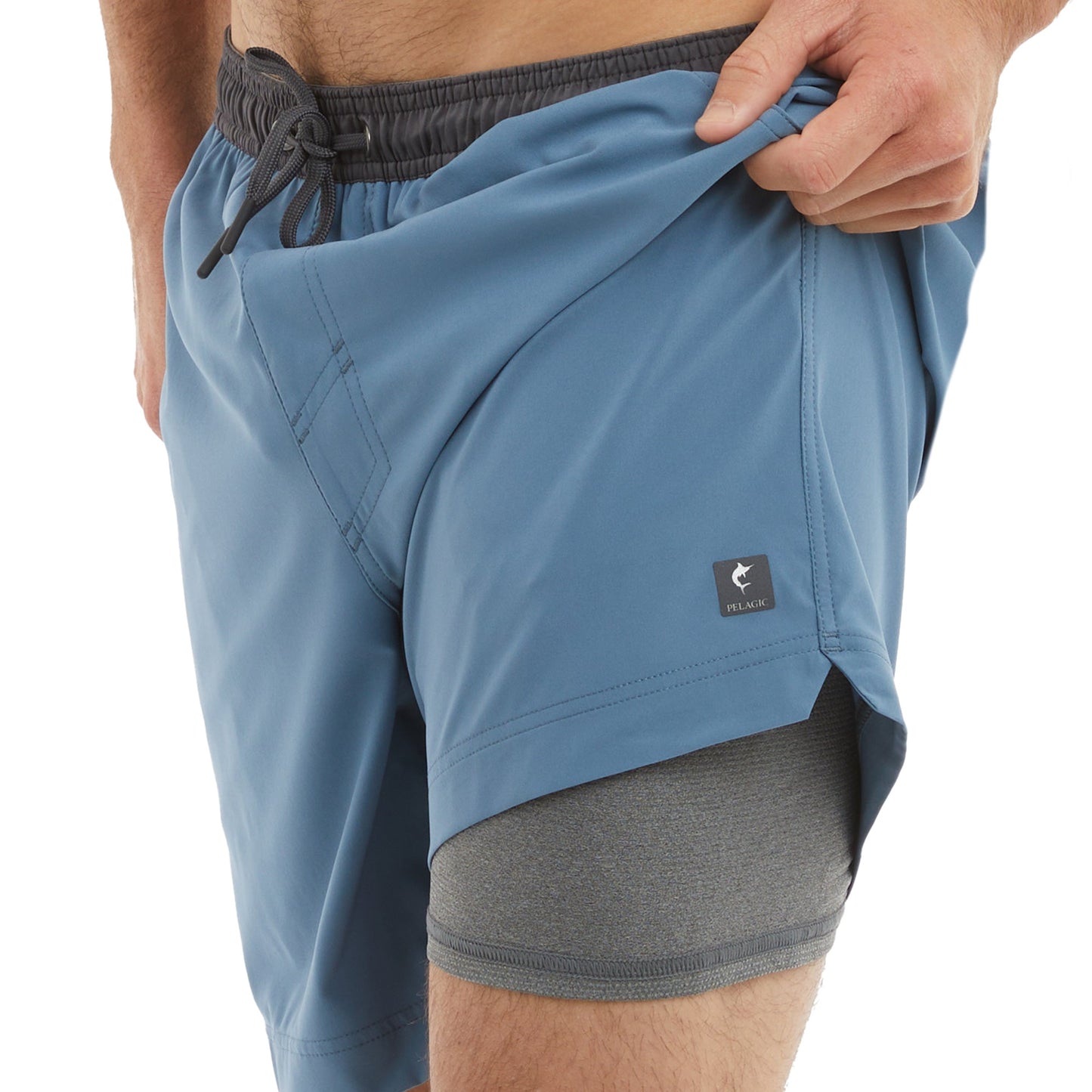 Pelagic Great Value | Elastic Waist Lined Shorts 17" - Leiday