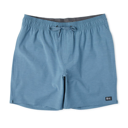 Pelagic Top Pick | Elastic Waist Shorts 17" - Dockside Deep Sea Sporty