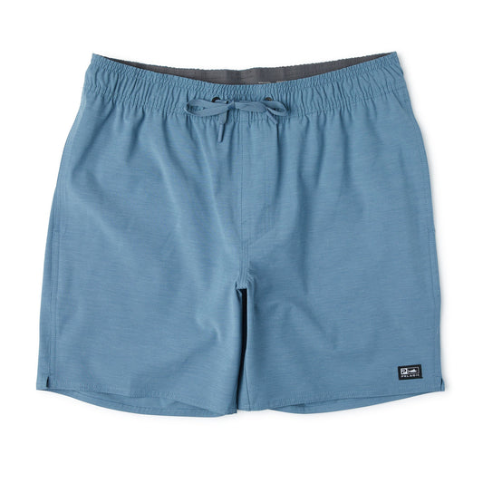Pelagic Top Pick | Elastic Waist Shorts 17" - Dockside Deep Sea Sporty