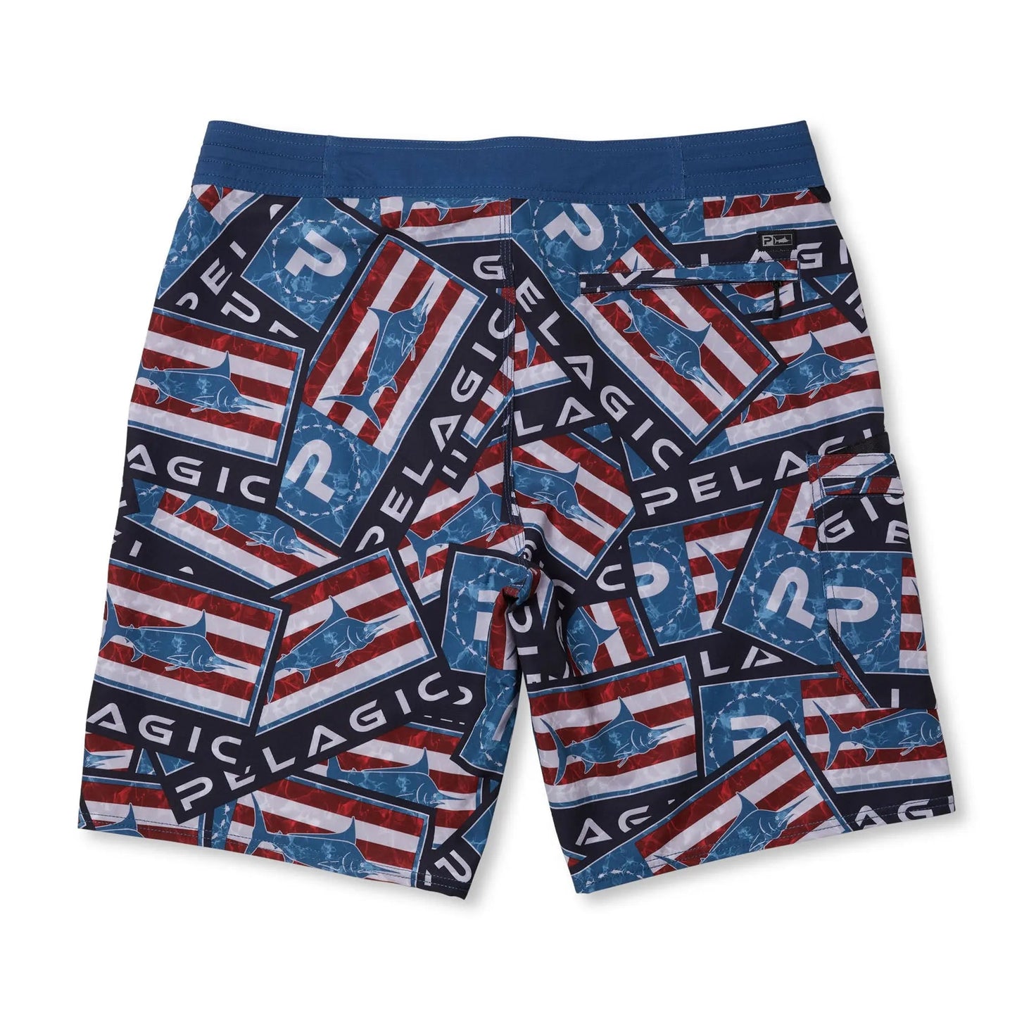 Pelagic Quality | Boardshorts 21" - Blue Water Sticker