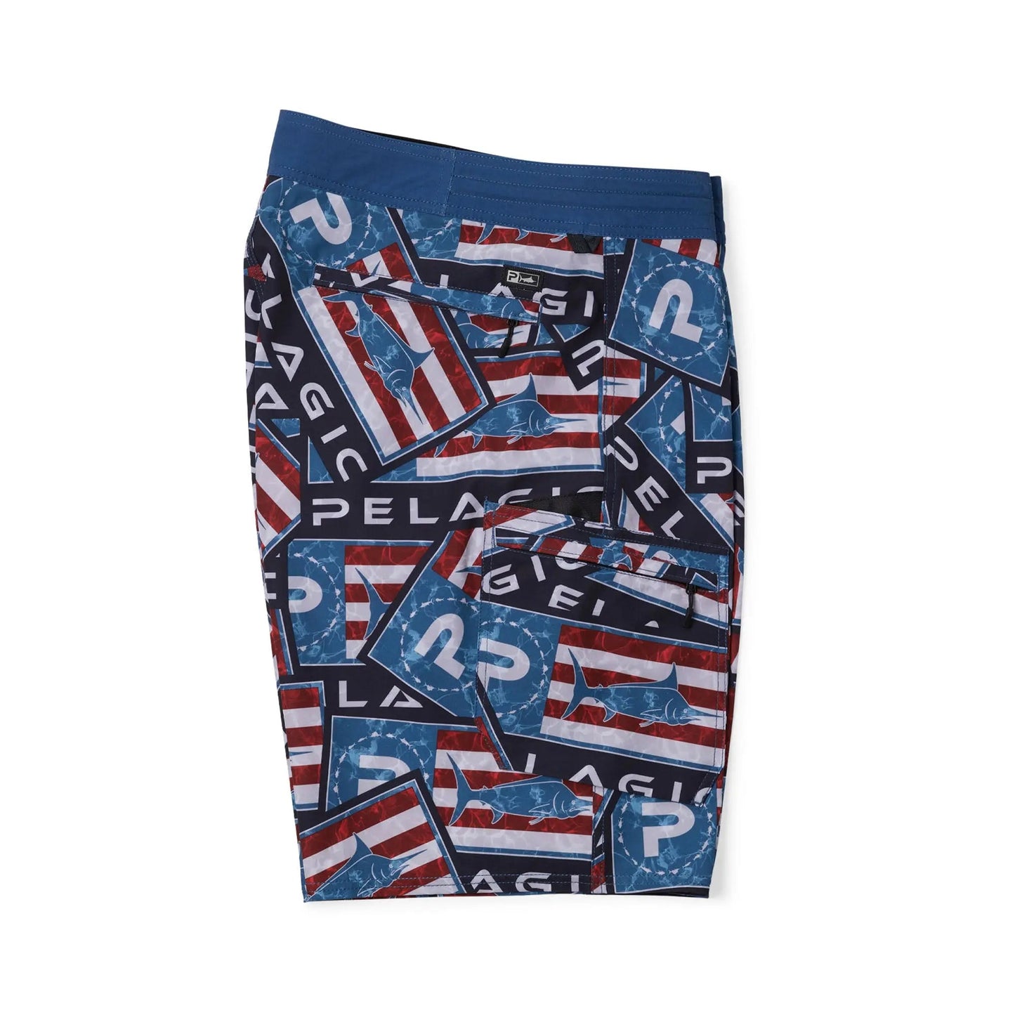 Pelagic Quality | Boardshorts 21" - Blue Water Sticker