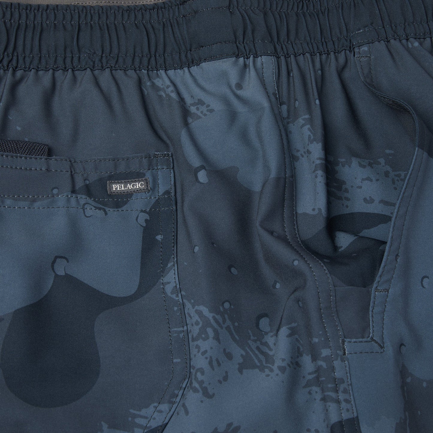 Pelagic Latest | Elastic Waist Lined Shorts 17" - Leiday