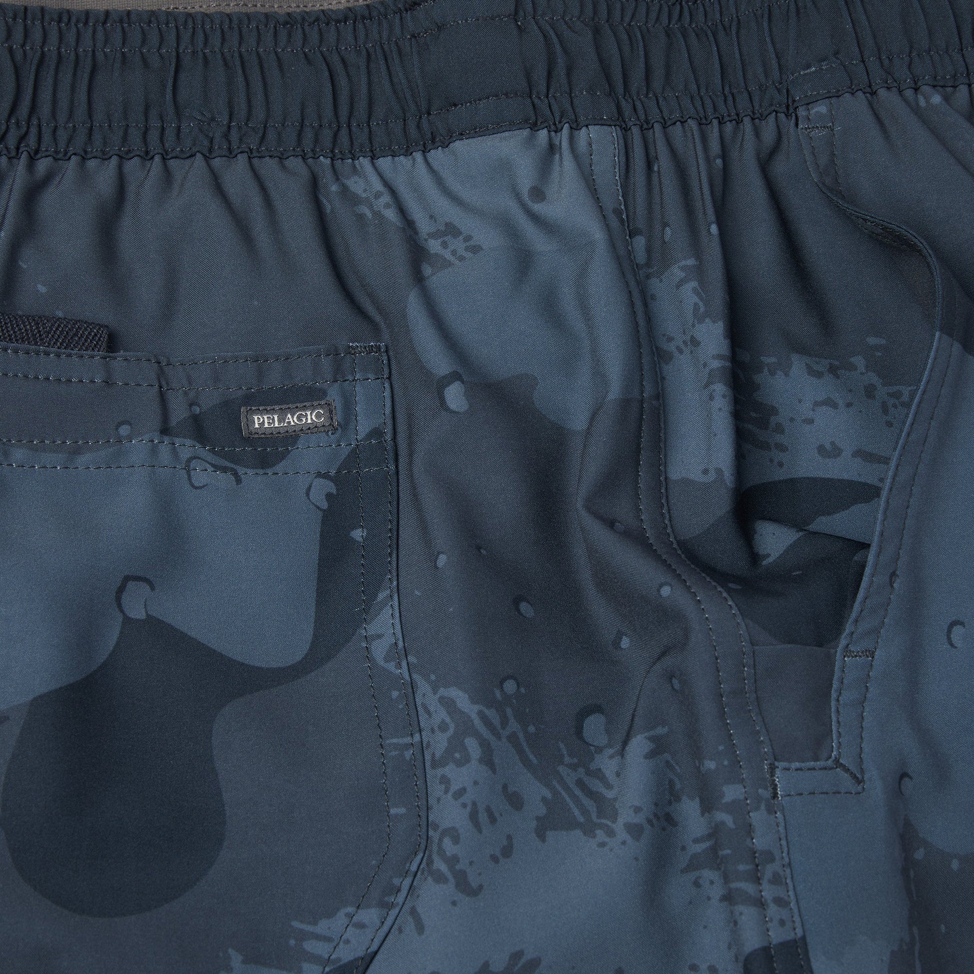 Pelagic Latest | Elastic Waist Lined Shorts 17" - Leiday