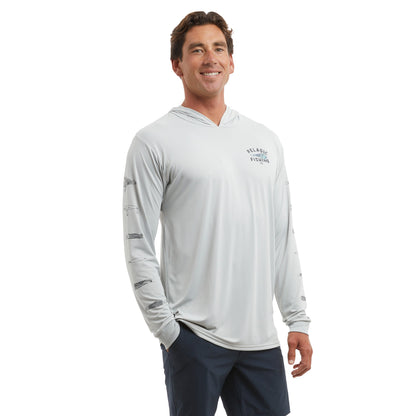 Pelagic Latest | Hooded Fishing Shirt - Aquatek Feather'd