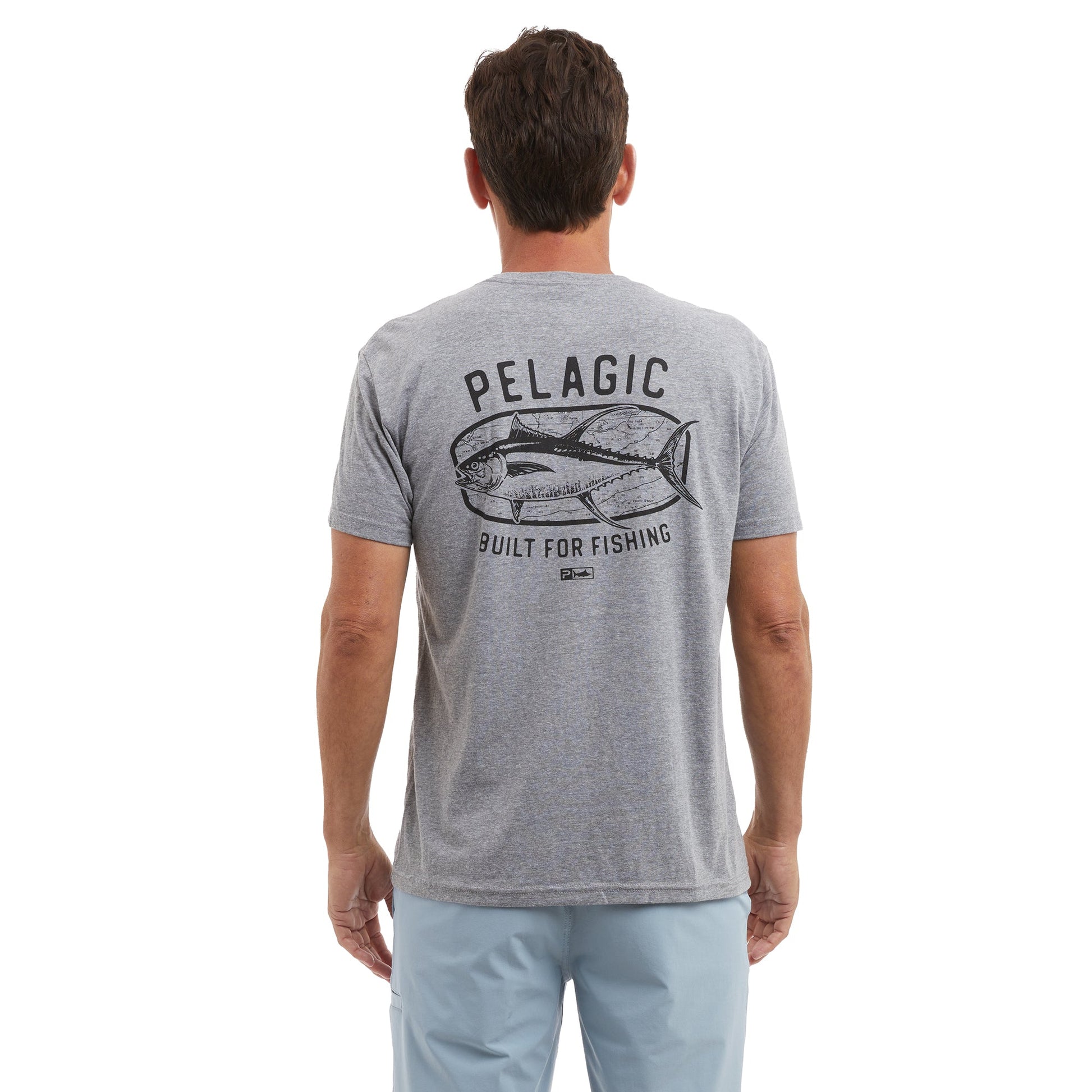 Pelagic Everyday | T-Shirt - Map Fish