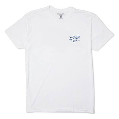 Pelagic Latest | T-Shirt - Gyotaku Tuna
