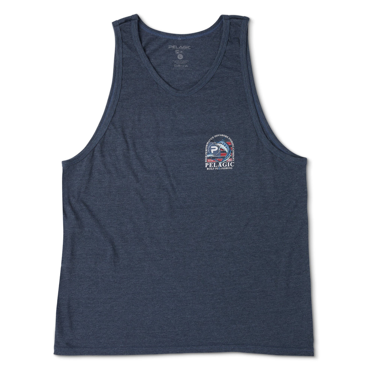 Pelagic Top Pick | Tank Top - Patriot Marlin