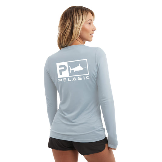 Pelagic Latest | Ws Fishing Shirt - Ws Aquatek Rusted Icon