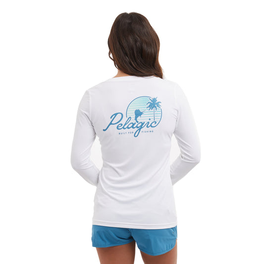 Pelagic Value | Ws Fishing Shirt - Ws Aquatek Sunset Sails