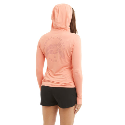 Pelagic Trusted | Ws Hooded Fishing Shirt - Ws Aquatek Respect