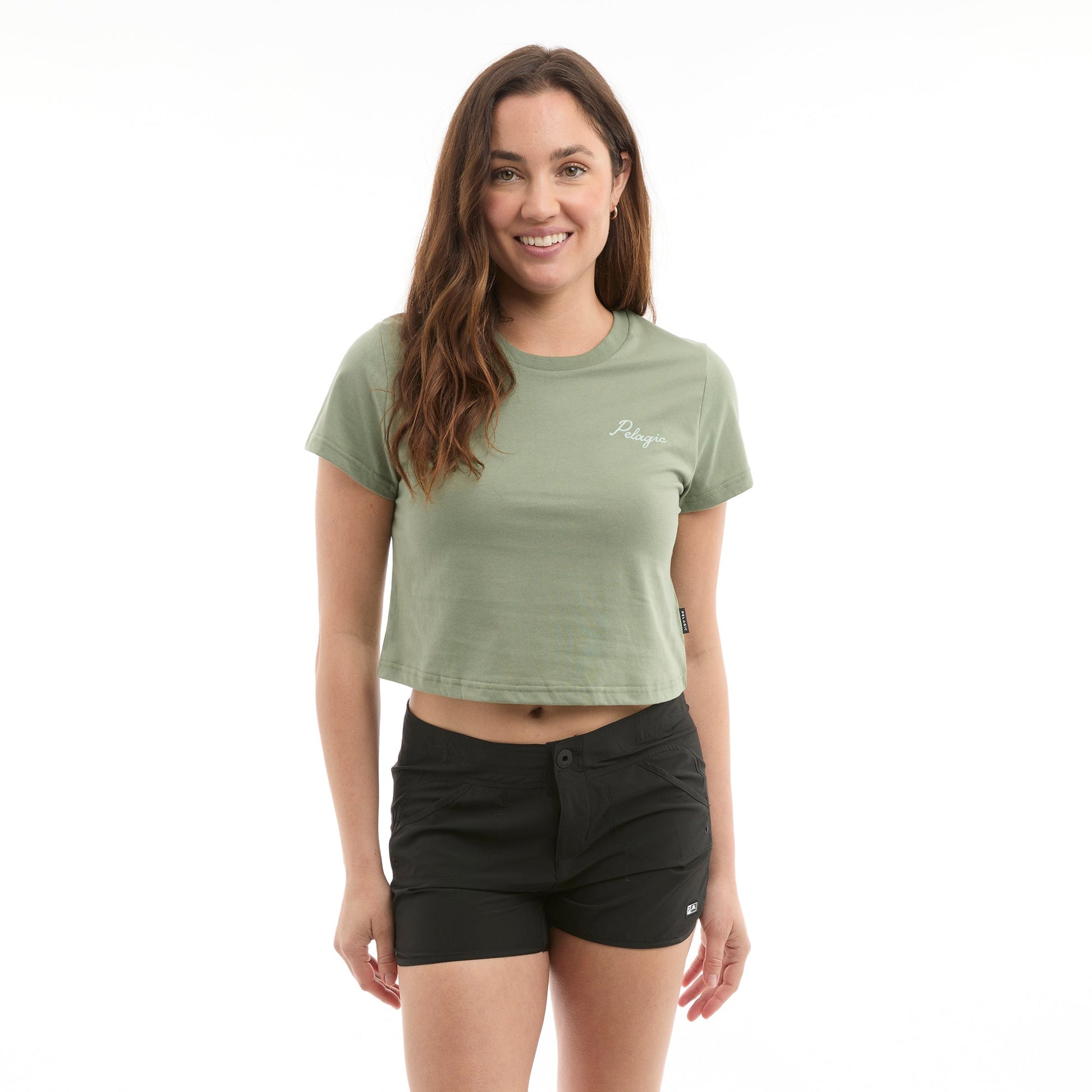 Pelagic Quality | Ws Cropped T-Shirt - Ws Tropic Marlin