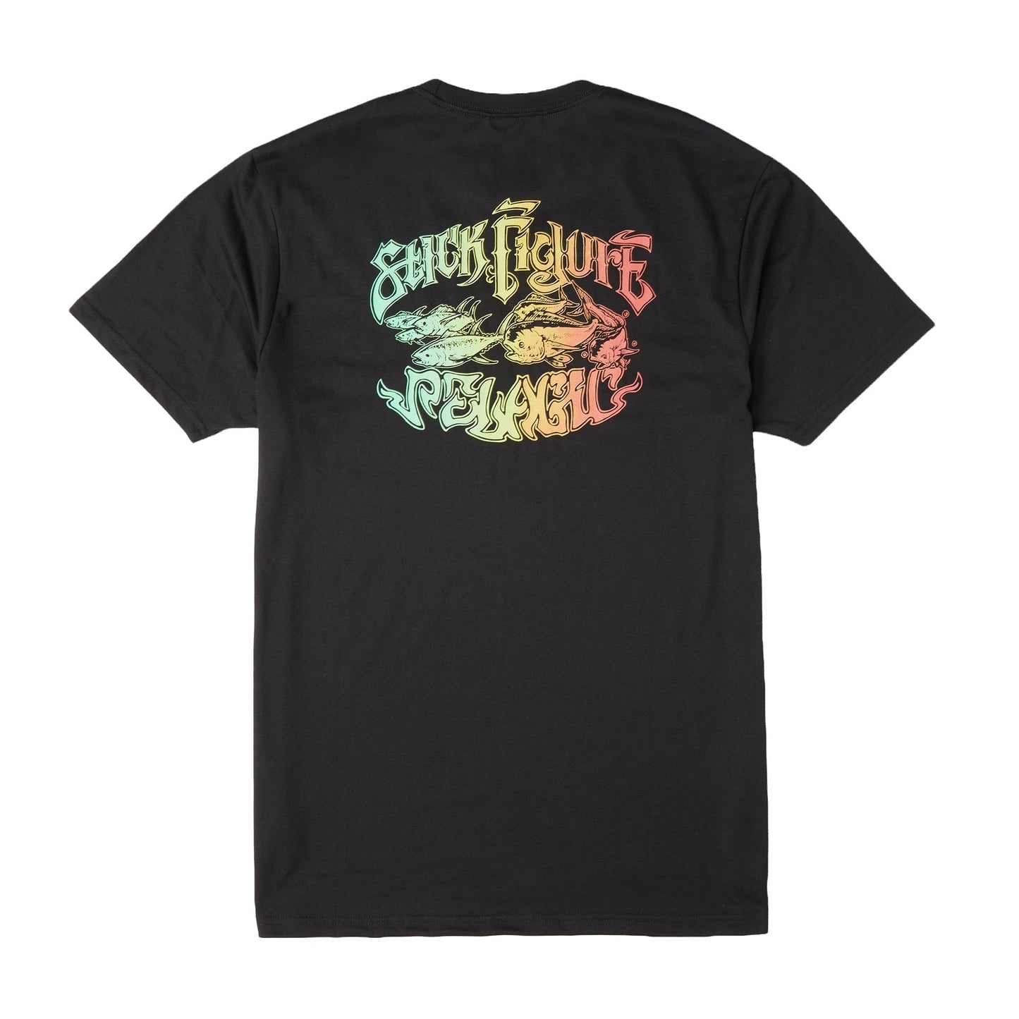 Pelagic Trusted | T-Shirt - Stick Figure Chasin