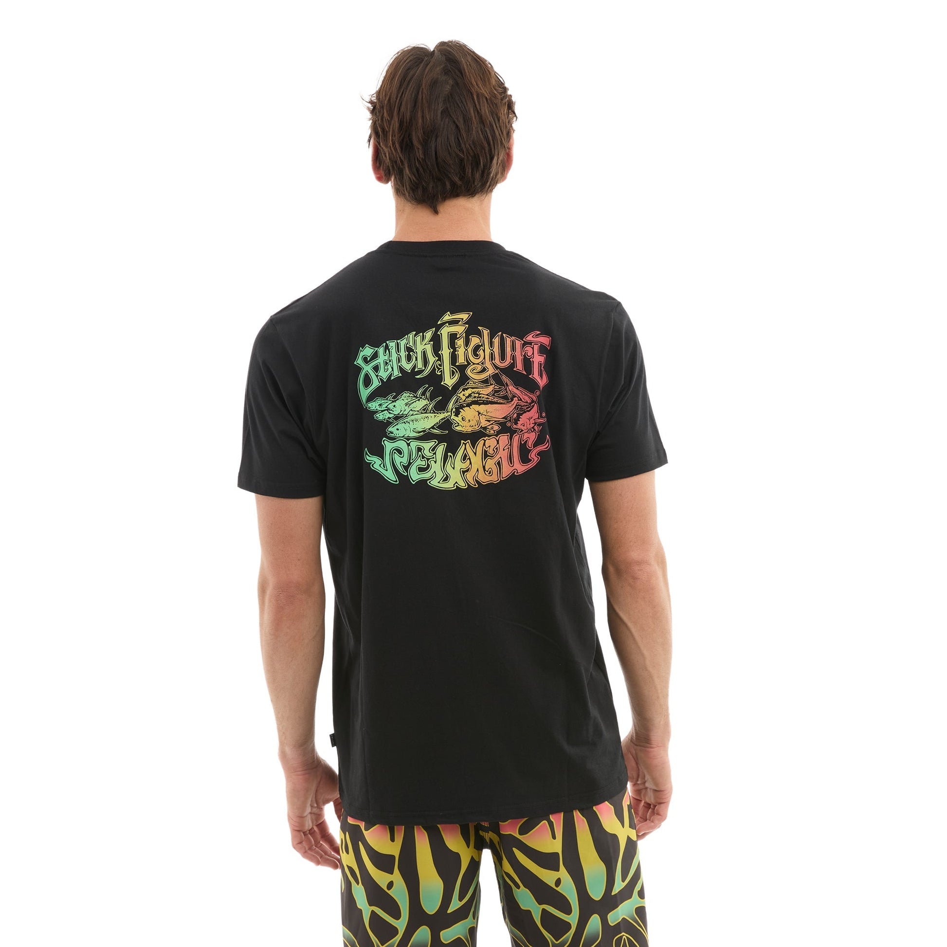 Pelagic Trusted | T-Shirt - Stick Figure Chasin