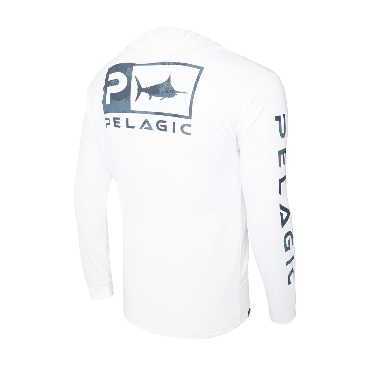 Pelagic Value | Hooded Fishing Shirt - Aquatek Icon Camo