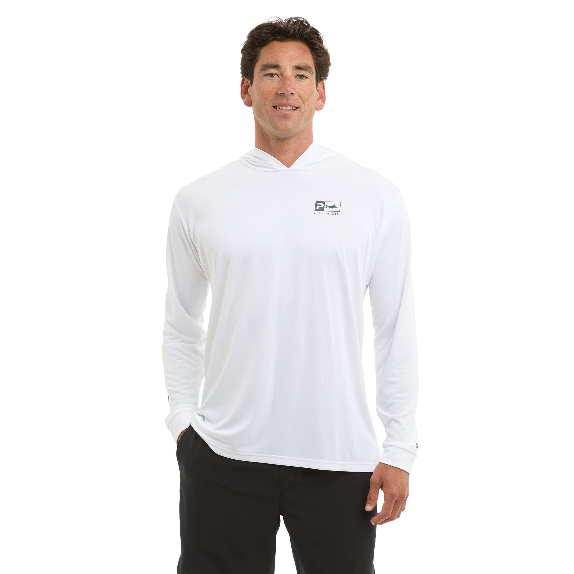 Pelagic Value | Hooded Fishing Shirt - Aquatek Icon Camo