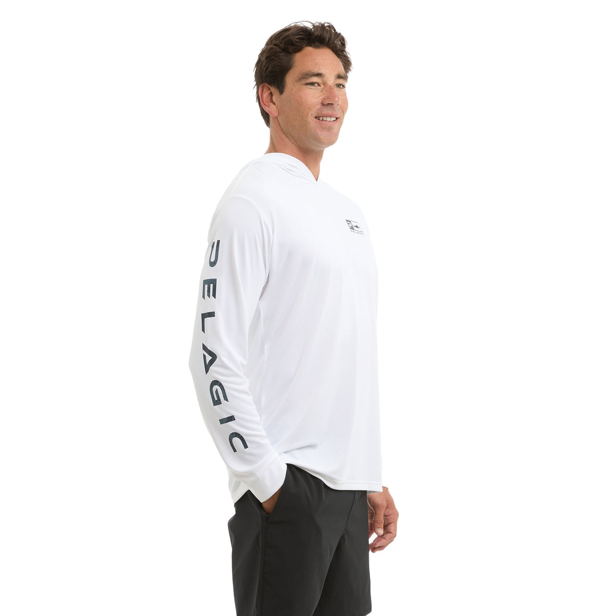 Pelagic Value | Hooded Fishing Shirt - Aquatek Icon Camo