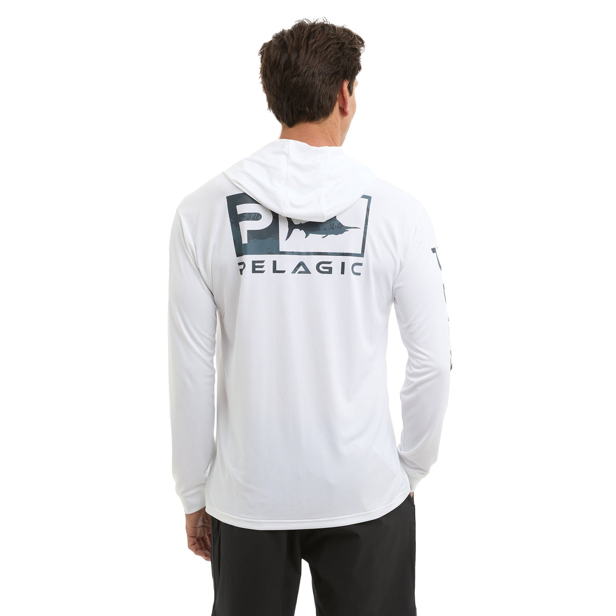 Pelagic Value | Hooded Fishing Shirt - Aquatek Icon Camo