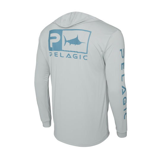 Pelagic Great Value | Hooded Fishing Shirt - Aquatek Rusted Icon