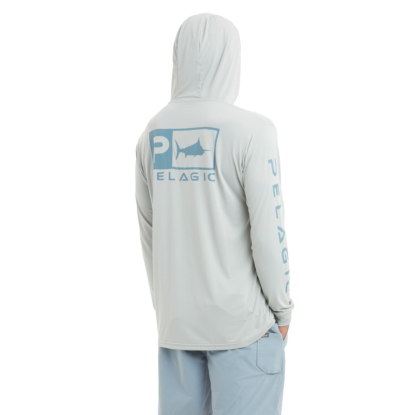 Pelagic Great Value | Hooded Fishing Shirt - Aquatek Rusted Icon