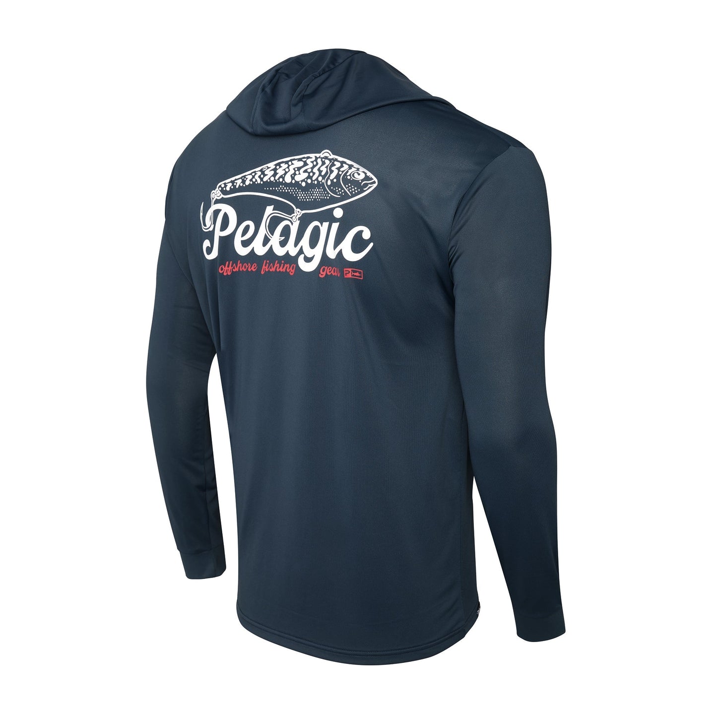 Pelagic Trusted | Hooded Fishing Shirt - Aquatek Hook Em