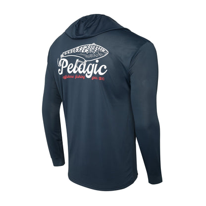 Pelagic Trusted | Hooded Fishing Shirt - Aquatek Hook Em