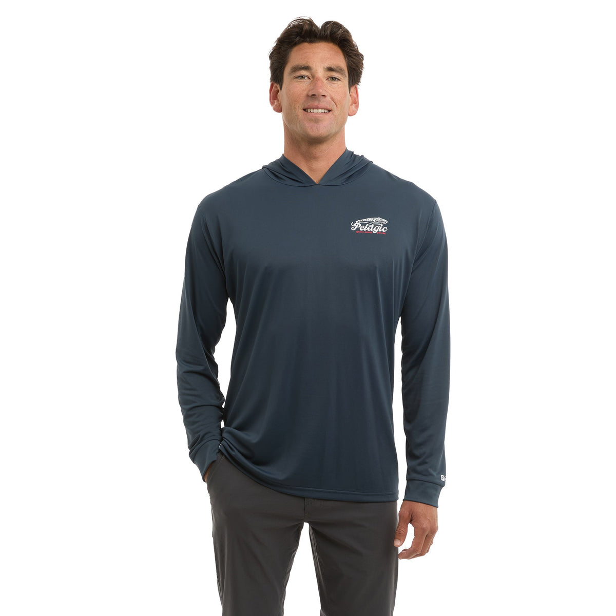 Pelagic Trusted | Hooded Fishing Shirt - Aquatek Hook Em