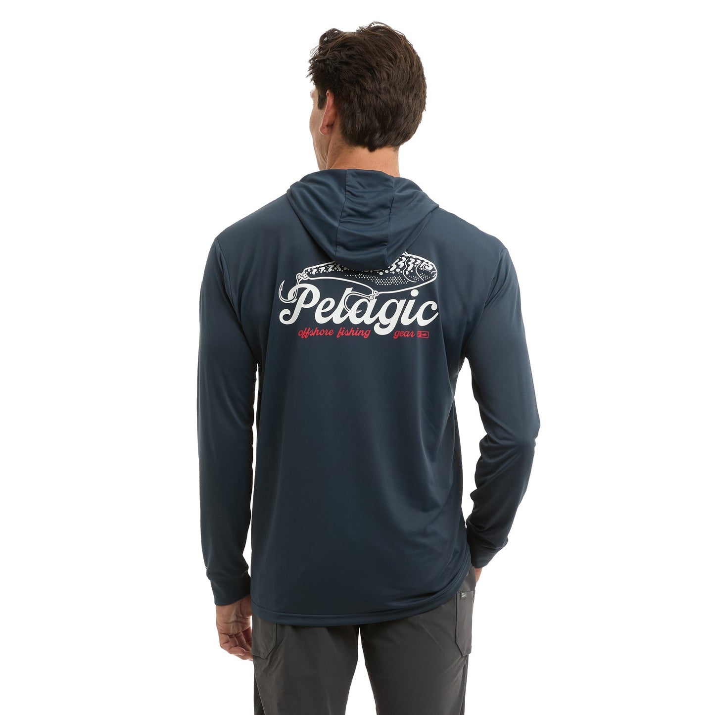 Pelagic Trusted | Hooded Fishing Shirt - Aquatek Hook Em