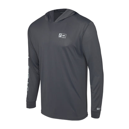 Pelagic Great Value | Hooded Fishing Shirt - Aquatek Rusted Icon